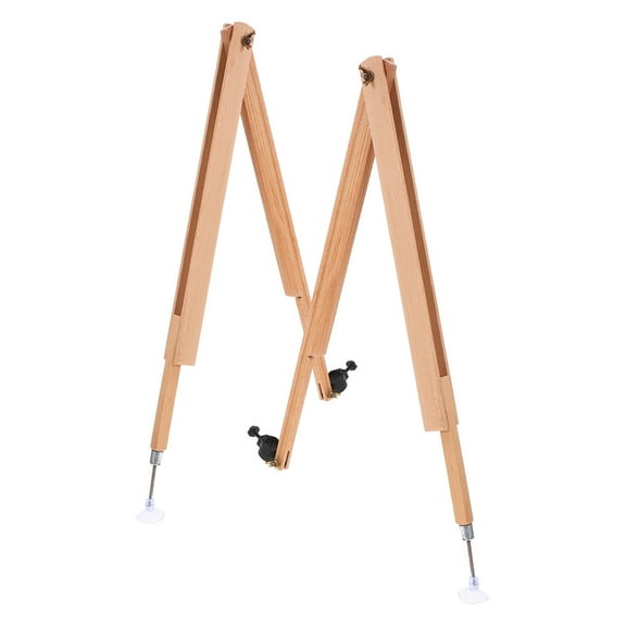 Raindrops 2Pcs Circle Maker Tool Wooden Khaki Multifunctional Design for Students