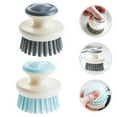 thumbnail image 1 of Raindrops 2Pcs Cleaning Brush Compact Plastic Scrubber for Kitchen Use Dish Washing, 1 of 8