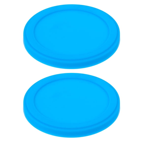 FOMIYES Reusable Silicone Cup Lids 2-Pack for Hot and Cold Drinks