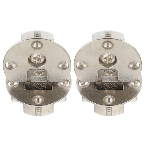 Raindrops Folding Table Hinges Heavy Duty Zinc Alloy Silver for Home Use 2Pcs