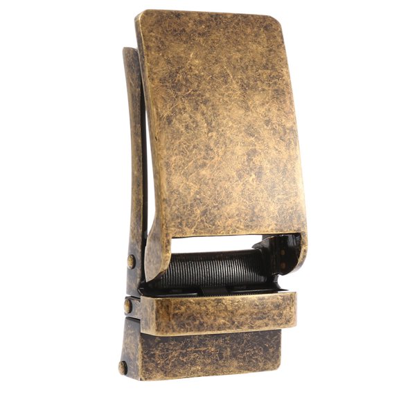 Raindrops 2Pcs Durable Alloy Belt Buckle Brown for Mens Belt Professional Look