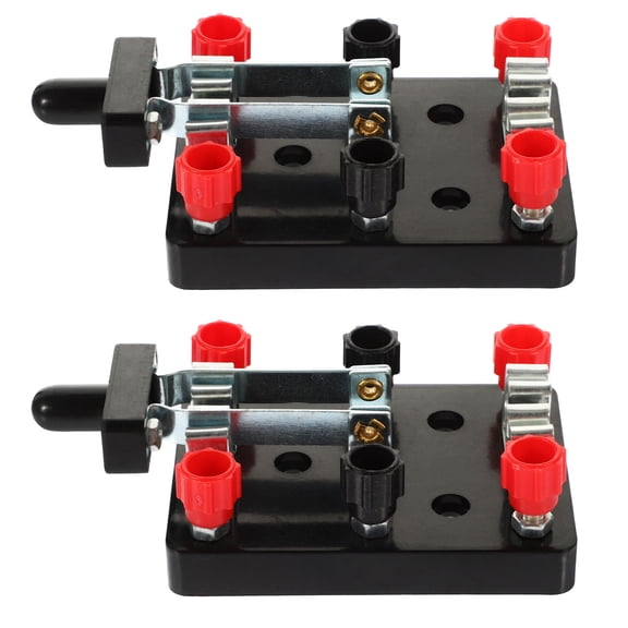Raindrops 2-Pack Double Pole Electrical Test Switch for Laboratory Equipment and Supplies
