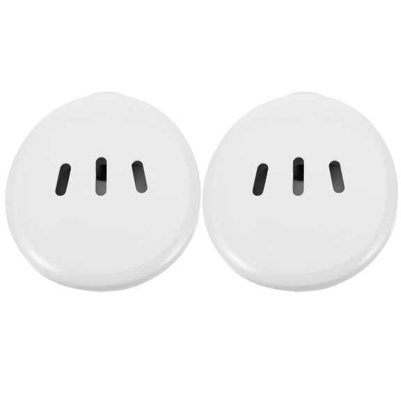 FOMIYES 2Pcs Universal Rice Cooker Valve White Plastic Steam Outlet Replacement Parts