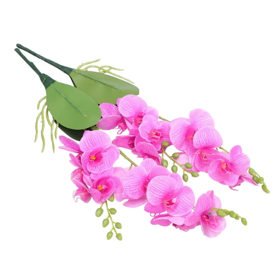 Raindrops 2Pcs Faux Phalaenopsis Flowers for Outdoor and Indoor Wedding Arrangements