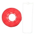thumbnail image 1 of Raindrops 2Pcs Foldable Red Paper Lanterns Japanese Style for Holiday and New Year Party, 1 of 8