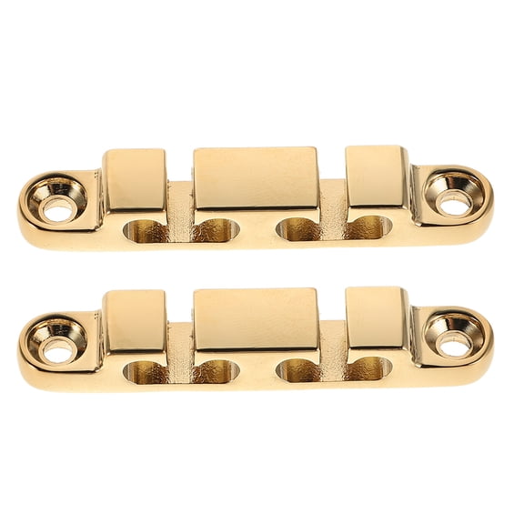 Raindrops 2Pcs Golden Bass ng Guide with Easy Installation for Electric Bass Guitar