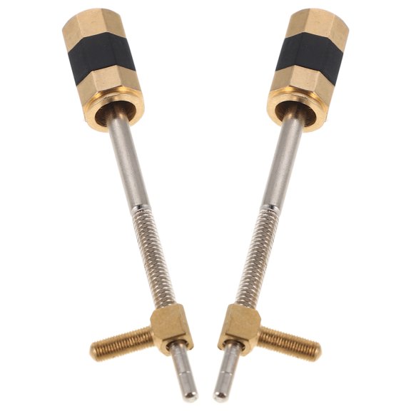 Raindrops 2Pcs Easy Install Metal Violin Bow Frog Scores for Violin Bow Replacement