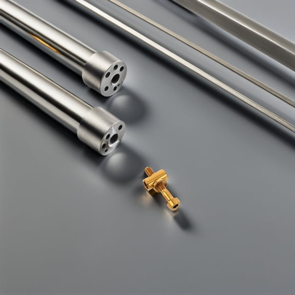 Raindrops 2Pcs Golden Titanium Seatpost Bolts for Bike Lightweight Strong Anti-Loosening Mountain Riding