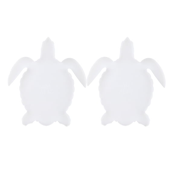 Raindrops Silicone Tea Mold Set of 2 for Crafting and Home Decoration, White Color, Ideal Gift for Tea and Hobbyists