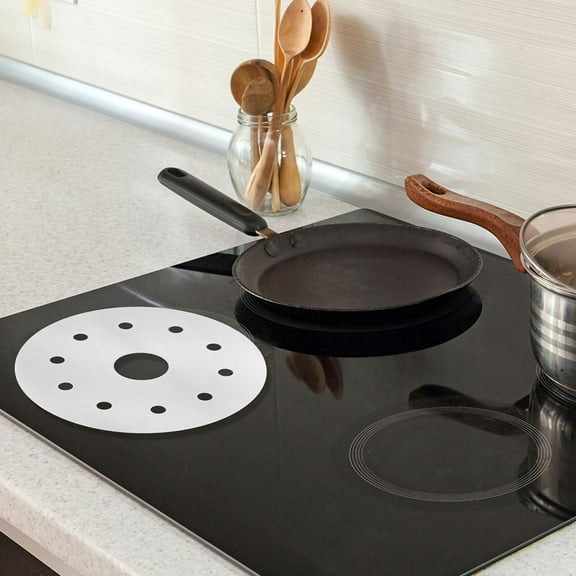 Raindrops 2Pcs Heat Diffuser Plate Stainless Steel Heat Diffuser Induction Cooktop Converter Disk