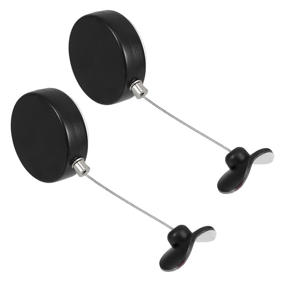 FOMIYES 2Pcs Portable Retractable Wire Rope Lock with Highstrength Steel Cable for Secure Tool Use