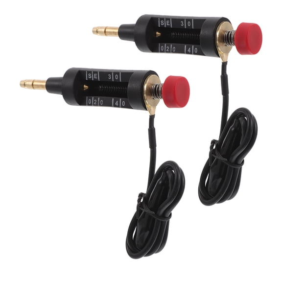 Raindrops 2Pcs Automotive Ignition Coil Tester Tool High Precision k Plug Checker for Cars Black
