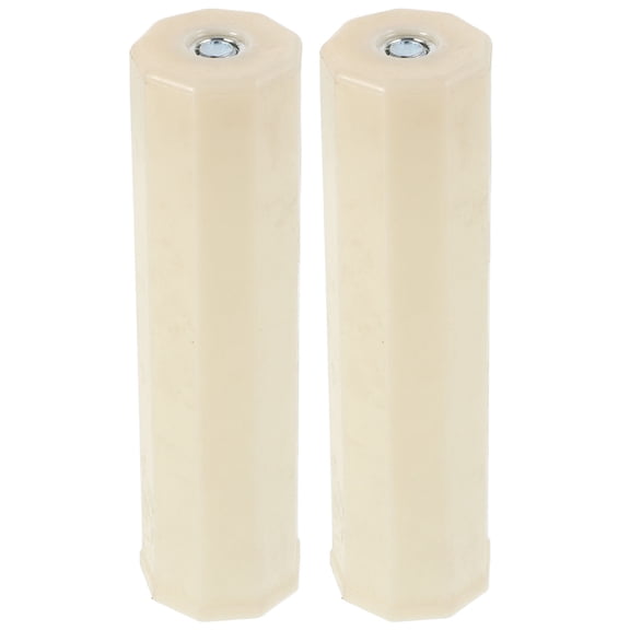 Raindrops 2Pcs Lightweight White Fishing Rod Ground Stand Portable Plastic and Metal Holder for Fishing