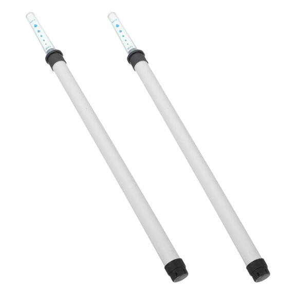 Raindrops 2Pcs Transparent Water Gauge with Float and Scale for Accurate Garden Plant Watering