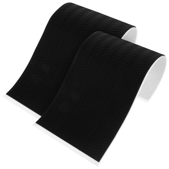 Raindrops 2-Pack Black Anti- Sneaker Pads Non- Plastic Shoe Protectors for Men Women Kids All Sizes