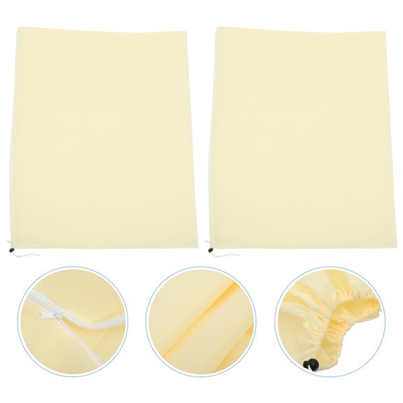 Raindrops 2Pcs Plant Winter Protective Covers with Drawstring for Frost and Freeze Protection