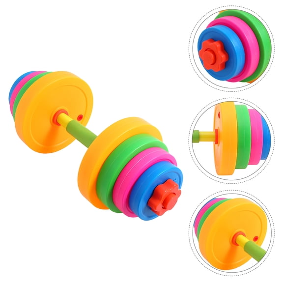 Raindrops 2Pcs Plastic Adjustable Dumbbell Set Water Fill Hand Weights for Exercise Training