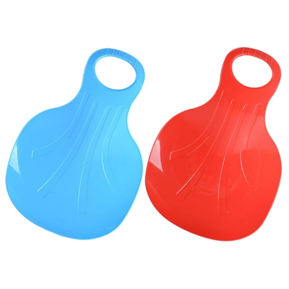 Raindrops 2Pcs Plastic Snowboard Light Blue Snowboard Toy Outdoor Sliding Winter Season