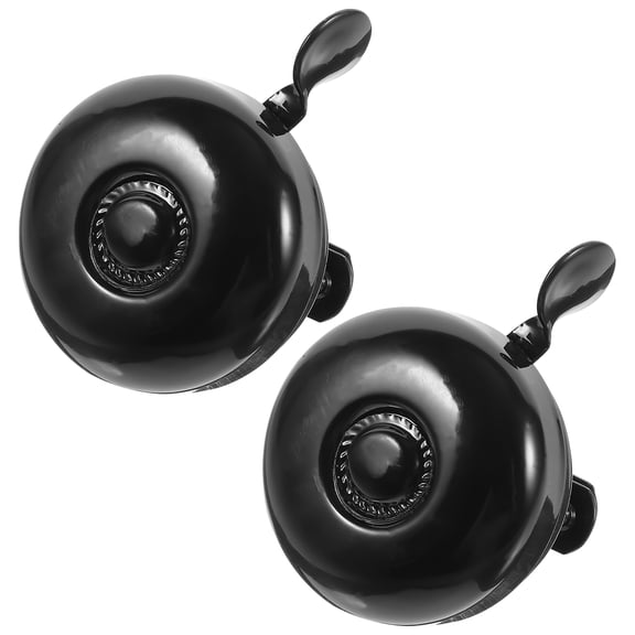 Raindrops 2-Pack Portable Bells with Clear Sound, Anti-Aging Design for Bikes and Outdoor Use