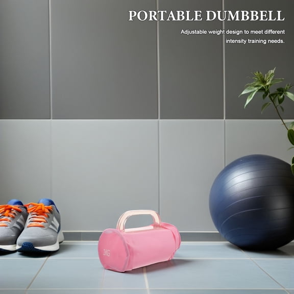 Raindrops 2Pcs Adjustable Filled Dumbbells for Fitness Home Gym Portable Workout