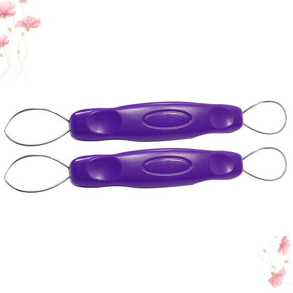 Raindrops 2Pcs Grape Peelers Stainless Steel and ABS Fruit Peeler with Comfortable Handle for Easy Peeling