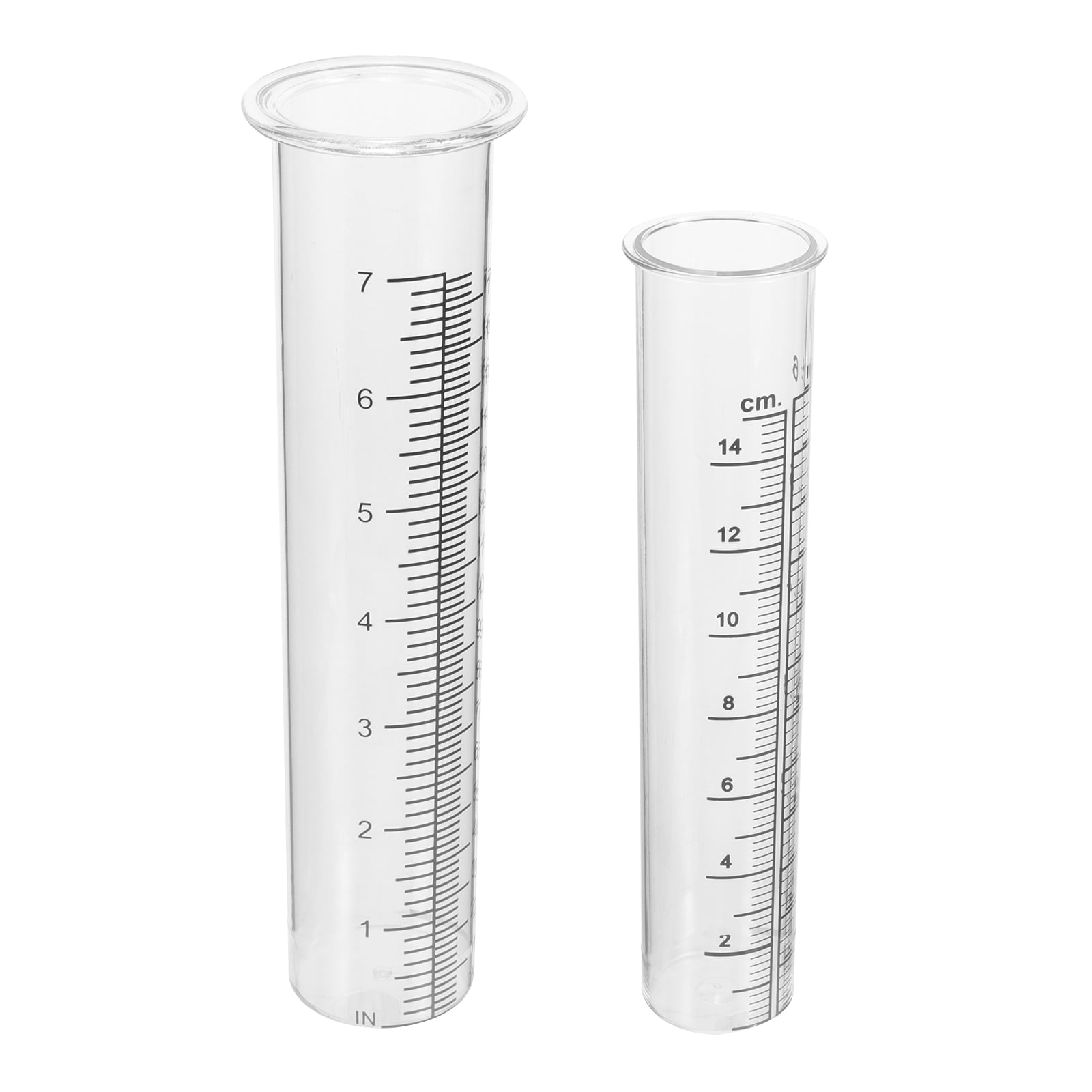 Raindrops 2Pcs Rain Measure Gauge Garden Accurate and Reliable for Homeowners
