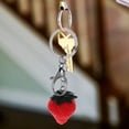 thumbnail image 1 of Raindrops 2Pcs Realistic Fruit Model Keychain for Fashion Enthusiasts, 1 of 8