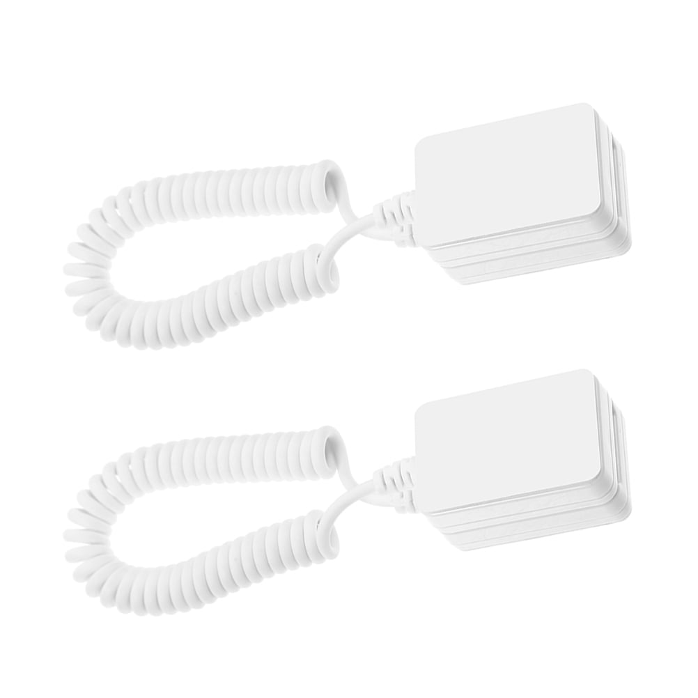 Raindrops 2Pcs Remote Leash Tv Remote Tether Phone Model Tether Retractable  Tether Cable with Adhesive Hook - Walmart.com