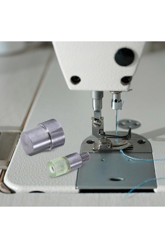 2Pcs Manual Rivets Setting Die Double Capped Hand Press Tool for Multi Material