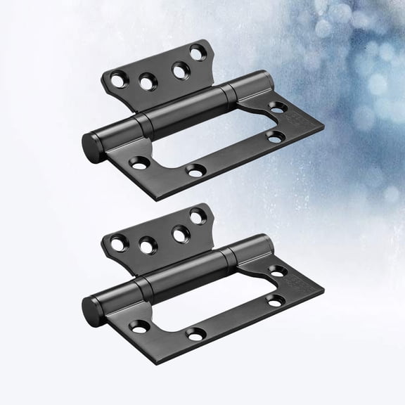 Raindrops 2Pcs Silent Hinge for Interior Doors 4x2.5x2.5in