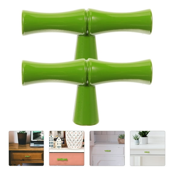 Raindrops Modern Minimalist Kitchen Cabinet Handles Replacement Pulls 2 Pieces Hardware
