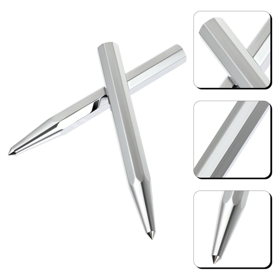 Raindrops 2Pcs Spring Punch Tool for Accurate Positioning in Metalwork