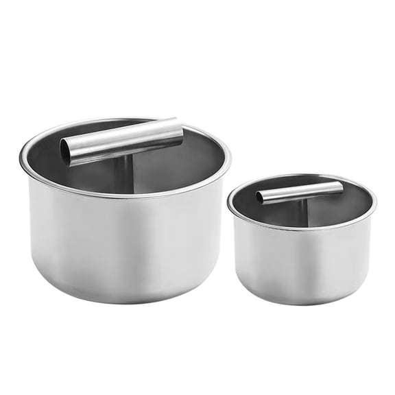 Raindrops 2Pcs Manual Meatball Maker Tool Stainless Steel Press for Quick Uniform Meatball Shaping