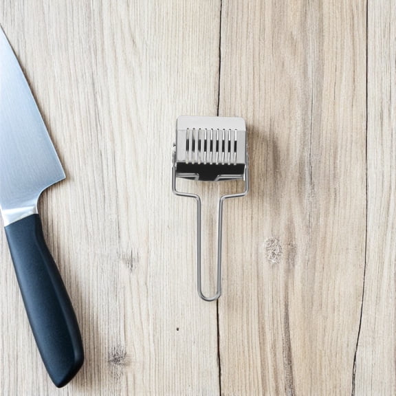 Raindrops 2Pcs Stainless Steel Spaghetti Maker Manual Pasta Cutter with Even Rolling for Kitchen Use