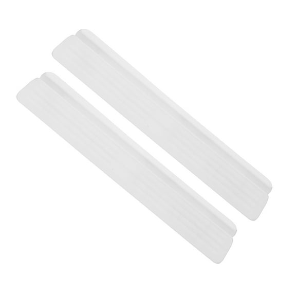 Raindrops Raindrops 2Pcs Pet Gate Anti Kick Pedal Safety Door Fixator Guardrail Indoor Cat Dog Baby Accessories Plastic White Tractor Door Appendage