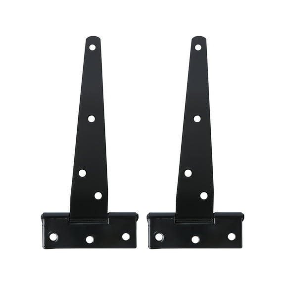 Raindrops 2Pcs T Shape Hinges for Club Use Galvanized Process 15.50X7.00X2.50CM