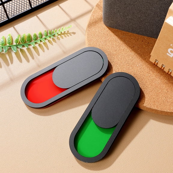 Raindrops 2Pcs Toilet Door Vacant Occupied Signboard for Public Places Bathroom Supply Assorted Color