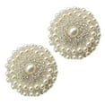 thumbnail image 1 of Raindrops 2-Pack Round Synthetic Buttons for Clothes, Craft Supplies, Chic Accessories for Sewing and Art Projects, 1 of 8