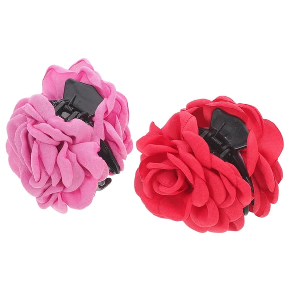 Raindrops 2-Pack Women's Hair Clips, Decorative Hair Accessories Perfect for Washing Face and Daily Use