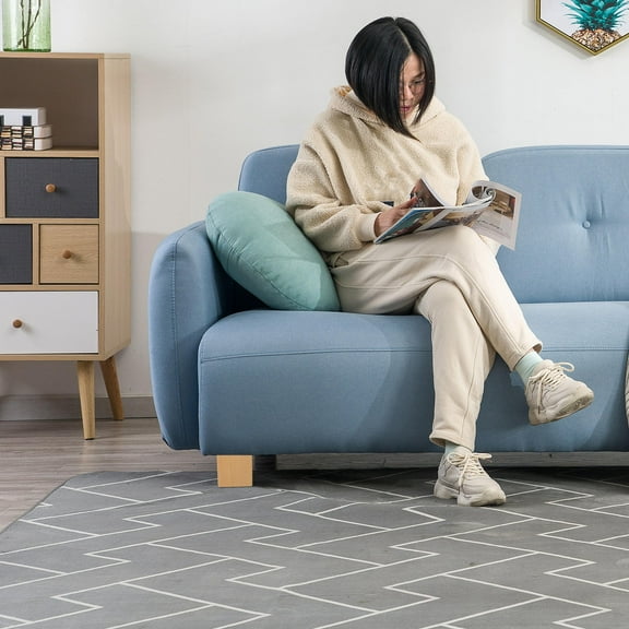 Raindrops 2Pcs Wood Riser Beige Square for Height Adjustment Furniture Owners 5.00X5.00X5.00CM