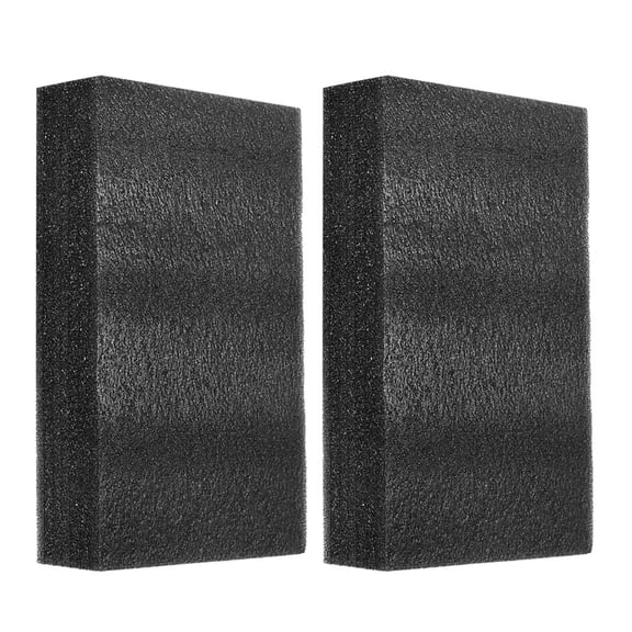 FOMIYES 2Pcs Black Polyethylene Foam Sheets for Tool Box and Case Padding Inserts