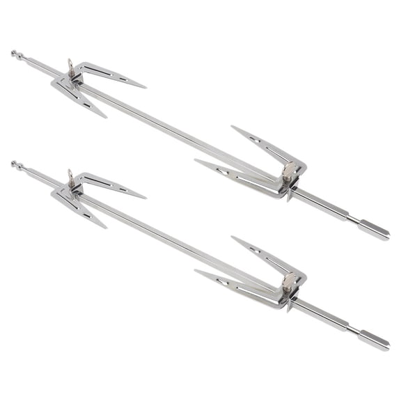 Raindrops Oven Accessory Metal Forks 2Set 13.5x2.4In