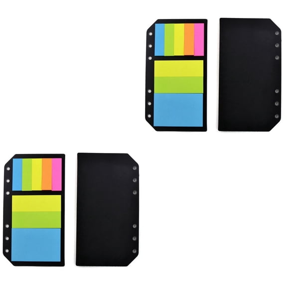 Raindrops 2pcs 2 Books Portable Sticky Tabs Multi-function Sticky Flags Household Book Tabs