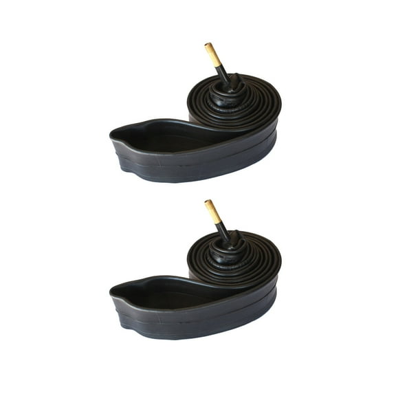 Raindrops 2pcs 24x1.75/1.95 Inner Tube Cycling Tire Rubber Tube Wide Tire for Mountain Bike