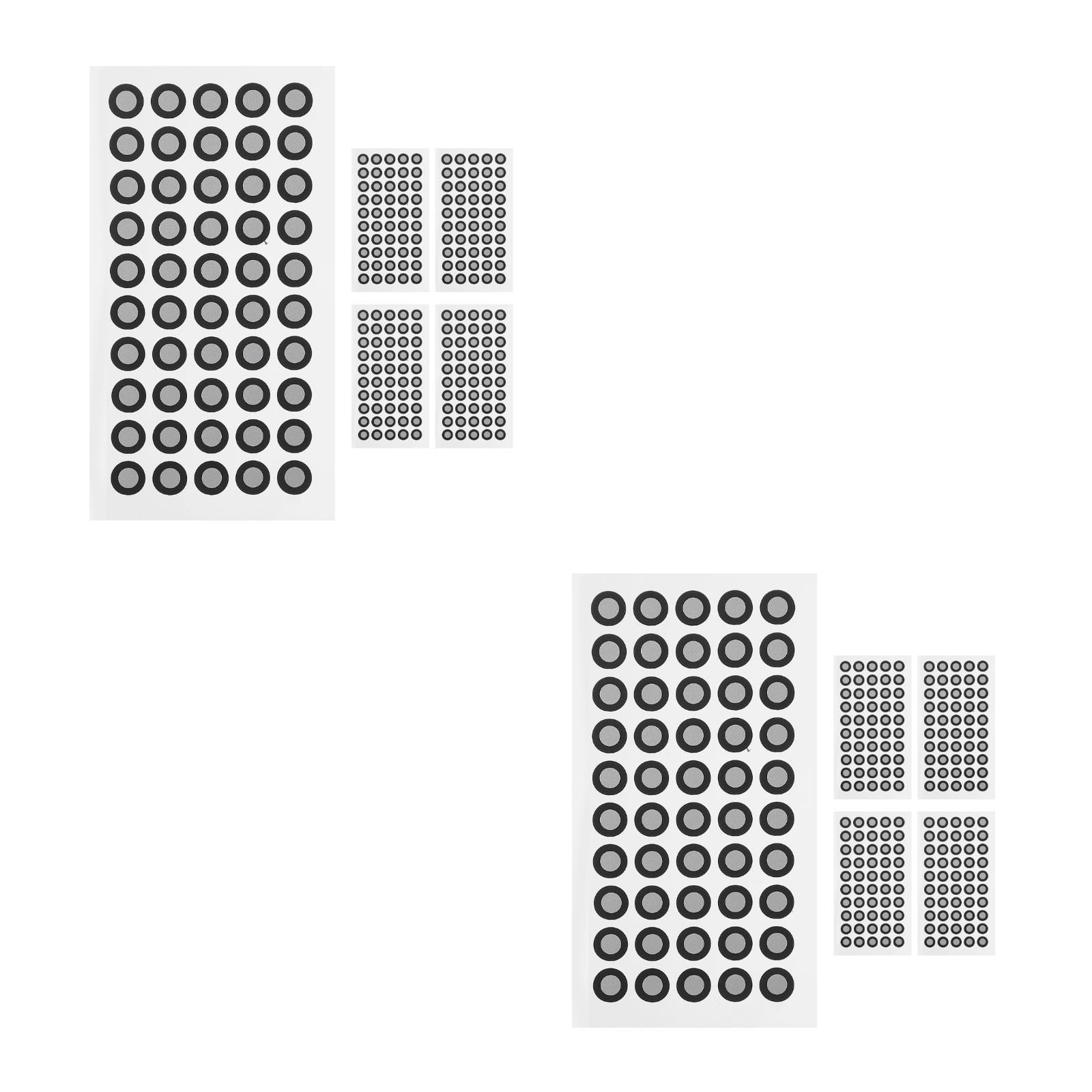 Raindrops 2-Pack 3D Scanning Markers with 5 Sheets and 50 Dots Each, 0.15mm Diffuse Reflection Dots for Precise 3D Scanner Tracking