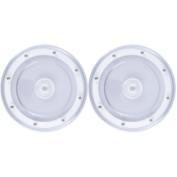 Raindrops 2pcs 9 Inches Acrylic Cabinet Turntable Organizer Tray for Kitchen Pantry or Countertops
