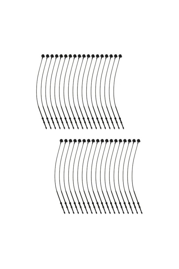 2pcs About 5000pcs Tag Seal Hanging Rope Loop Lock Apparel Tag Stringing Cord