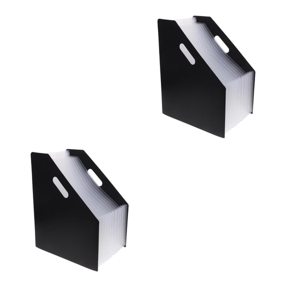 Raindrops 2pcs Accordion Folder File Organizer Accordion File Organizer Small Paper File Organizer Small Accordion File Organizer Expanding Folder Expandable File Organizer