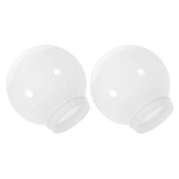 Raindrops 2 Pcs Sphere Lamp Shade Spherical Lampshade Rounded Post Cover