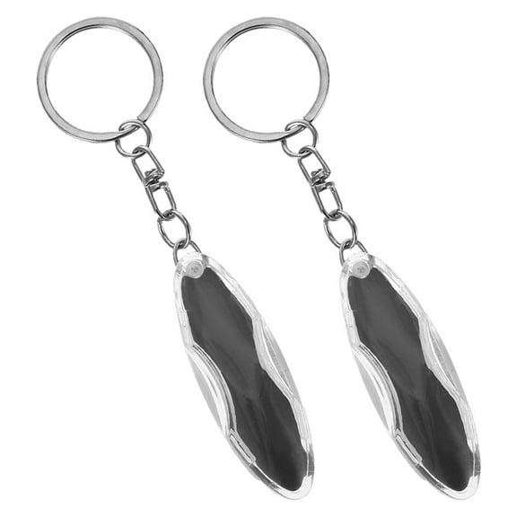 Raindrops 2pcs Anti Static Keychain Car Static Electricity Remover Mini Static Discharger Keychain Automotive Static Removal Tool